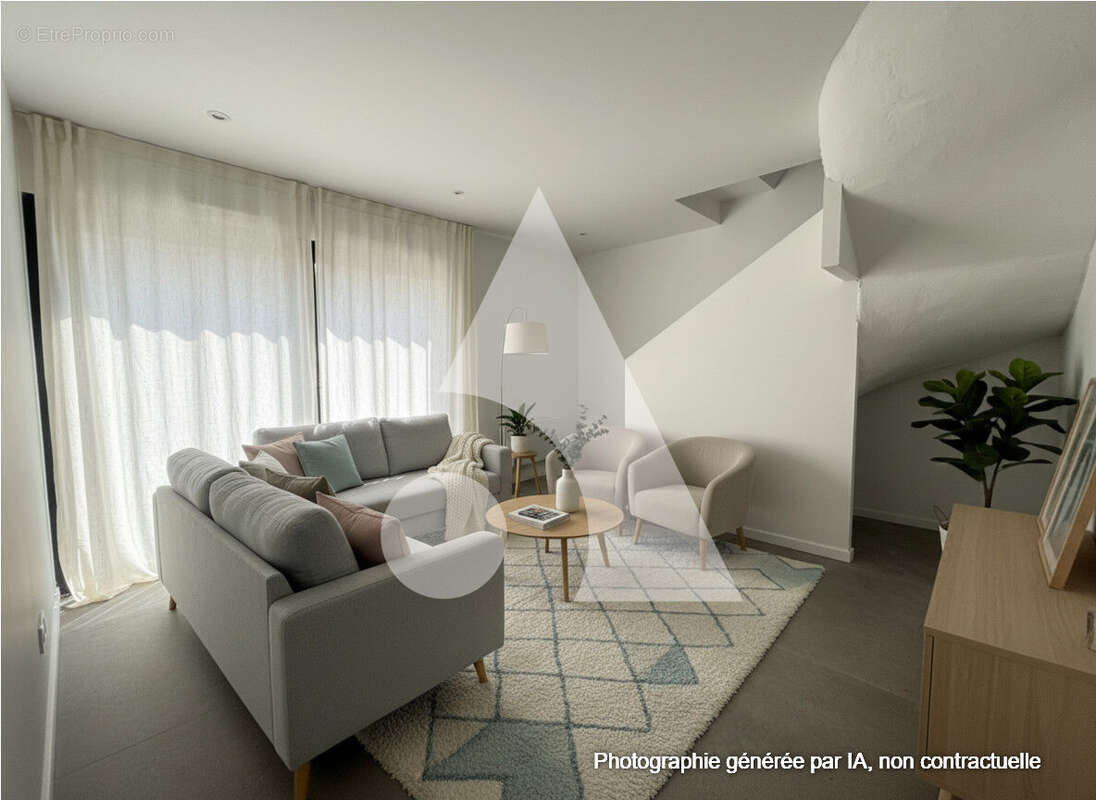 T1 bis duplex rénové avec parking et cave - Centre-ville de Valserhône - Proche gare - photo 4