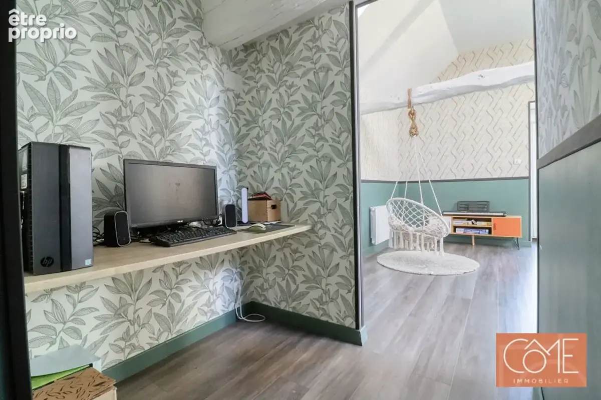 À vendre en exclusivite - la mézière (35520) - longère rénovée - 150 m² hab - 5 chambres - terrain de 530 m² - dépendance de 20  - photo 5