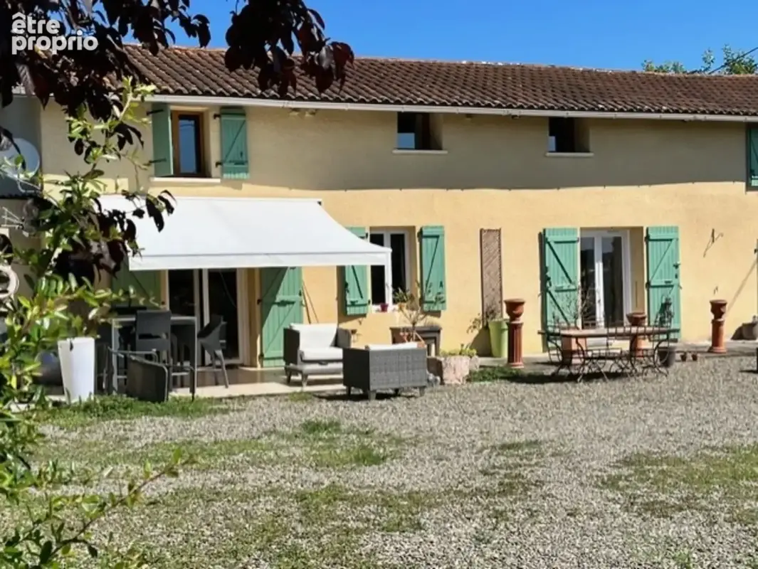PLAISANCE (32): belle MAISON DE CAMPAGNE XIX de 115m2 environ SANS TRAVAUX, SANS VIS A VIS, lumineuse, sur un terrain arboré et  - photo 15