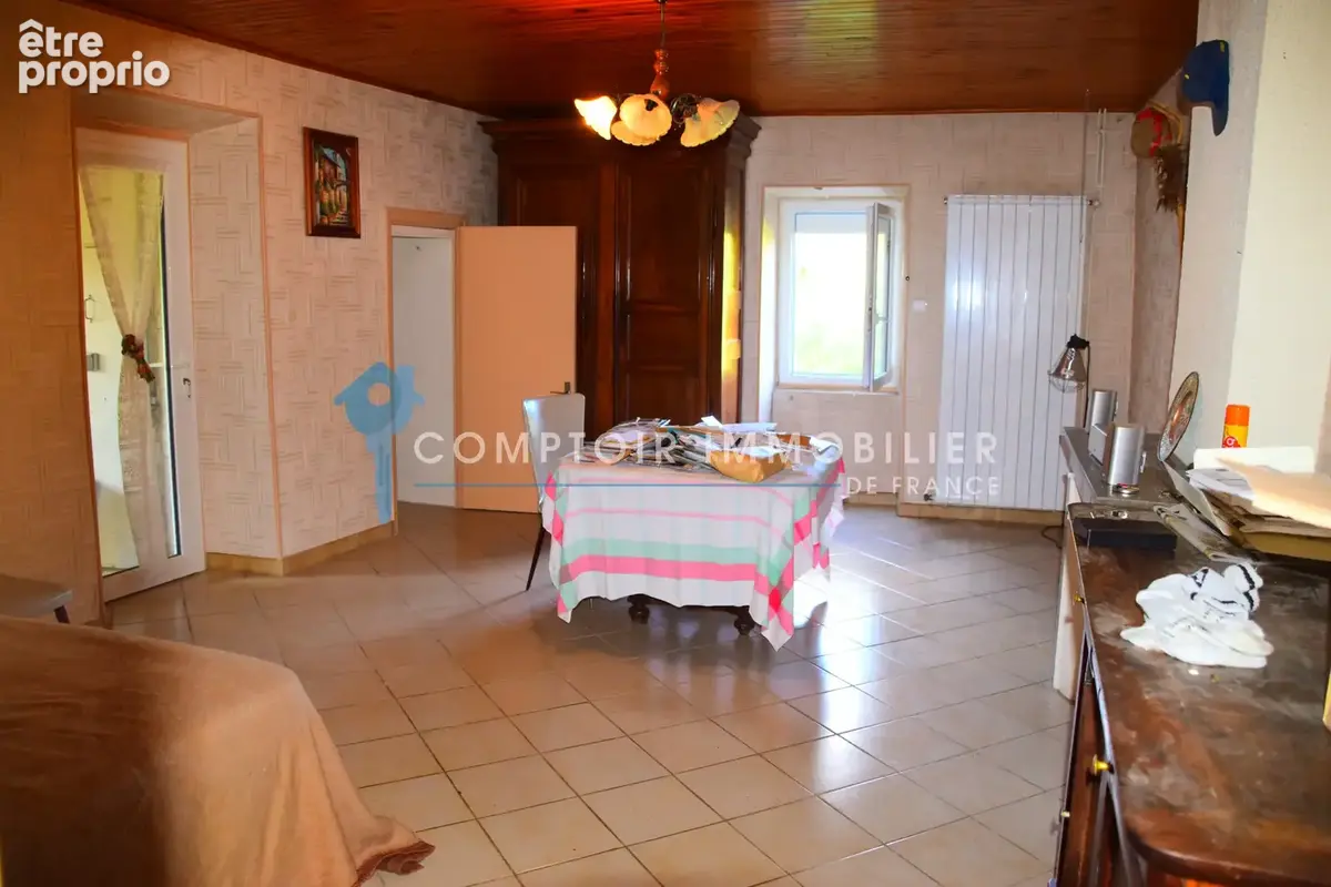 Dépt. 07 - A VENDRE à LAVILLEDIEU - Maison ancienne en pierres de 130  m2 env. + 150 m2 + terrain constructibl - photo 5