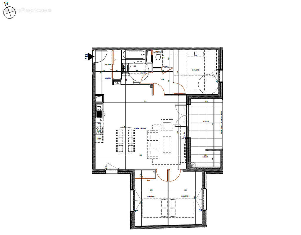 Appartement à MEYTHET