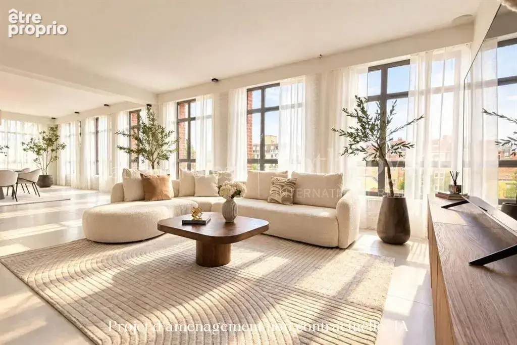 Vieux Lille , splendide Penthouse type 5 de 320 m2 , 3 terrasses , garage. - photo 2