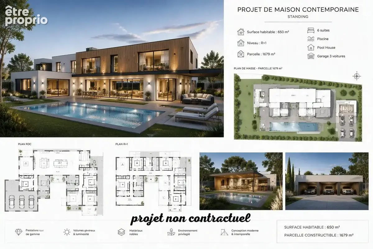 Terrain 1 603 m² à vendre à Le Taillan-Medoc (33320) - photo 3