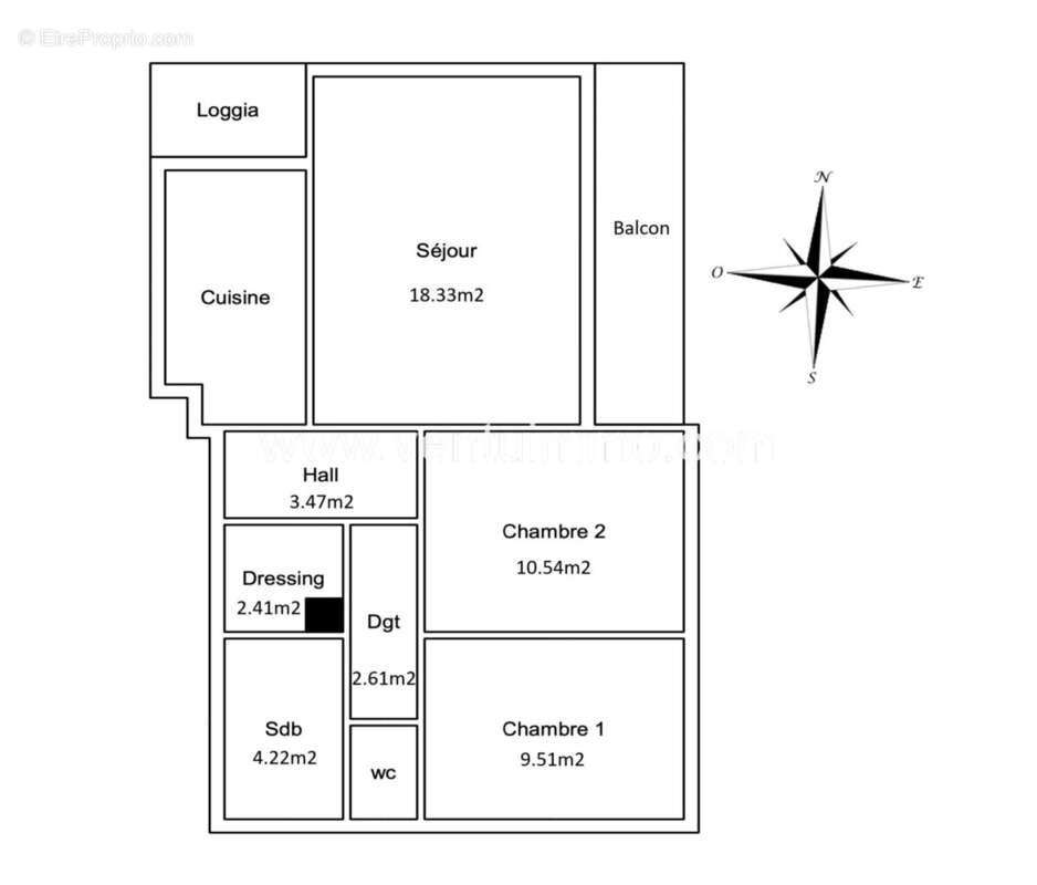 Appartement à CANNES