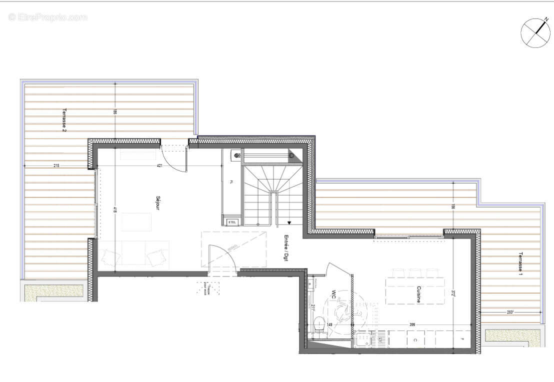 Appartement à DOUVAINE