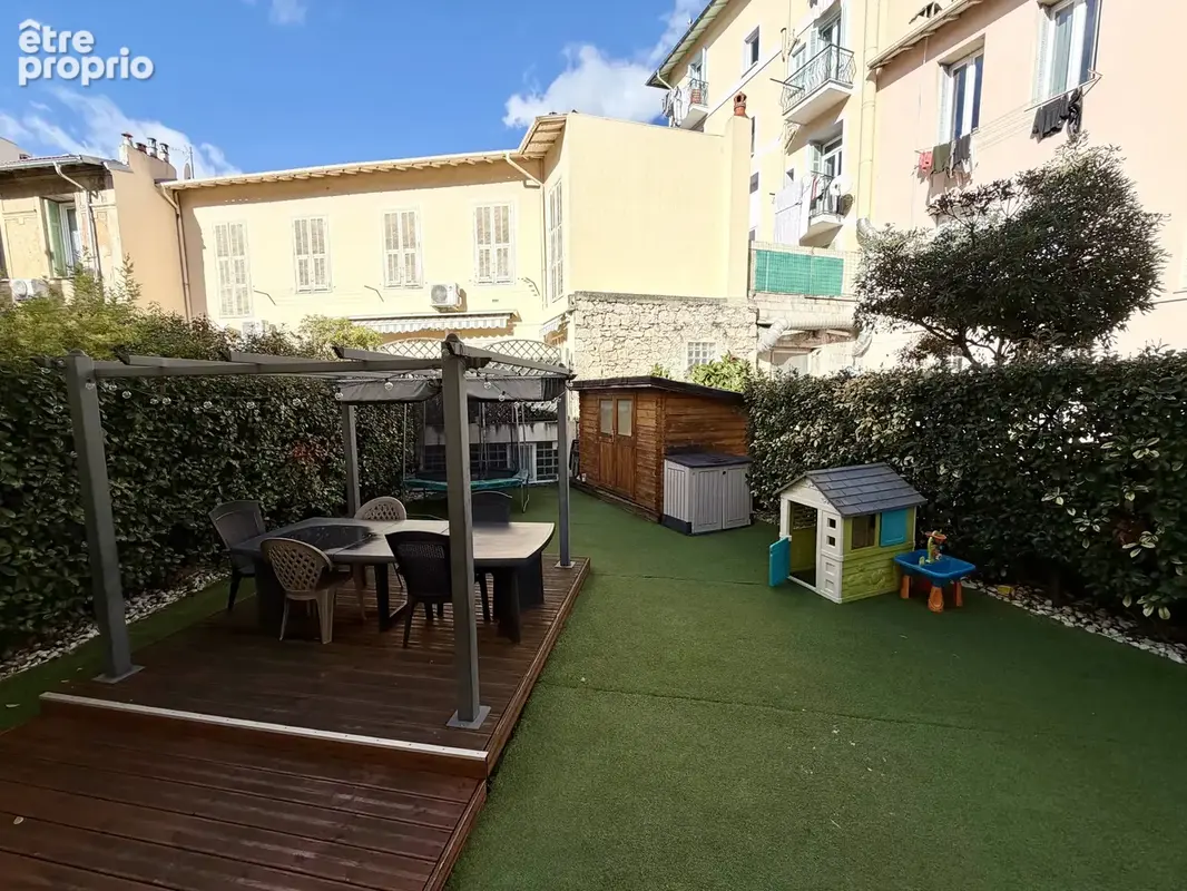 Menton centenaire - beau 4p renove avec terrasse-jardin et parking - photo 9