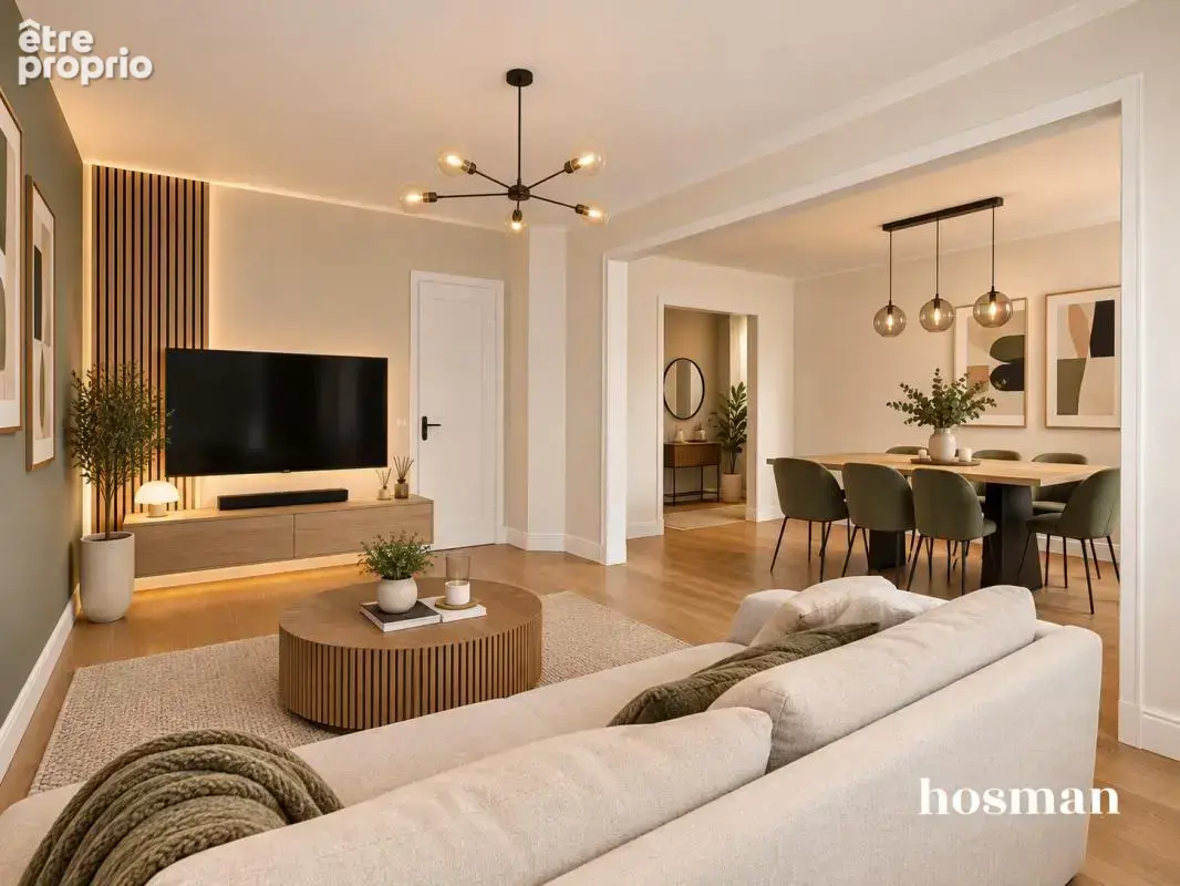 Appartement T4 rénové de 102² - Rue Trarieux, Lyon 69003 - photo 4