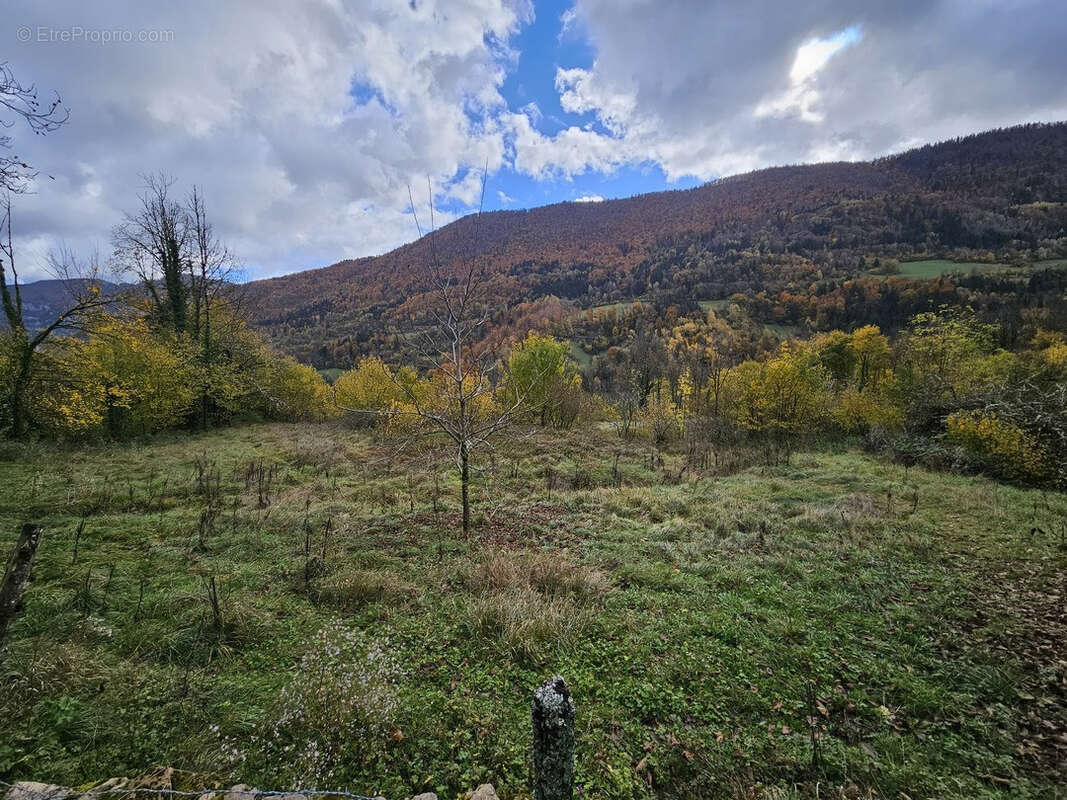 dans petit village de campagne : Terrain à batir + pré - photo 2
