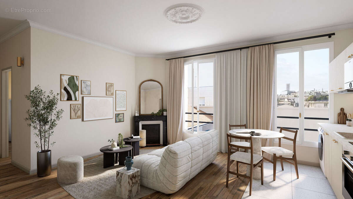 Appartement à LEVALLOIS-PERRET