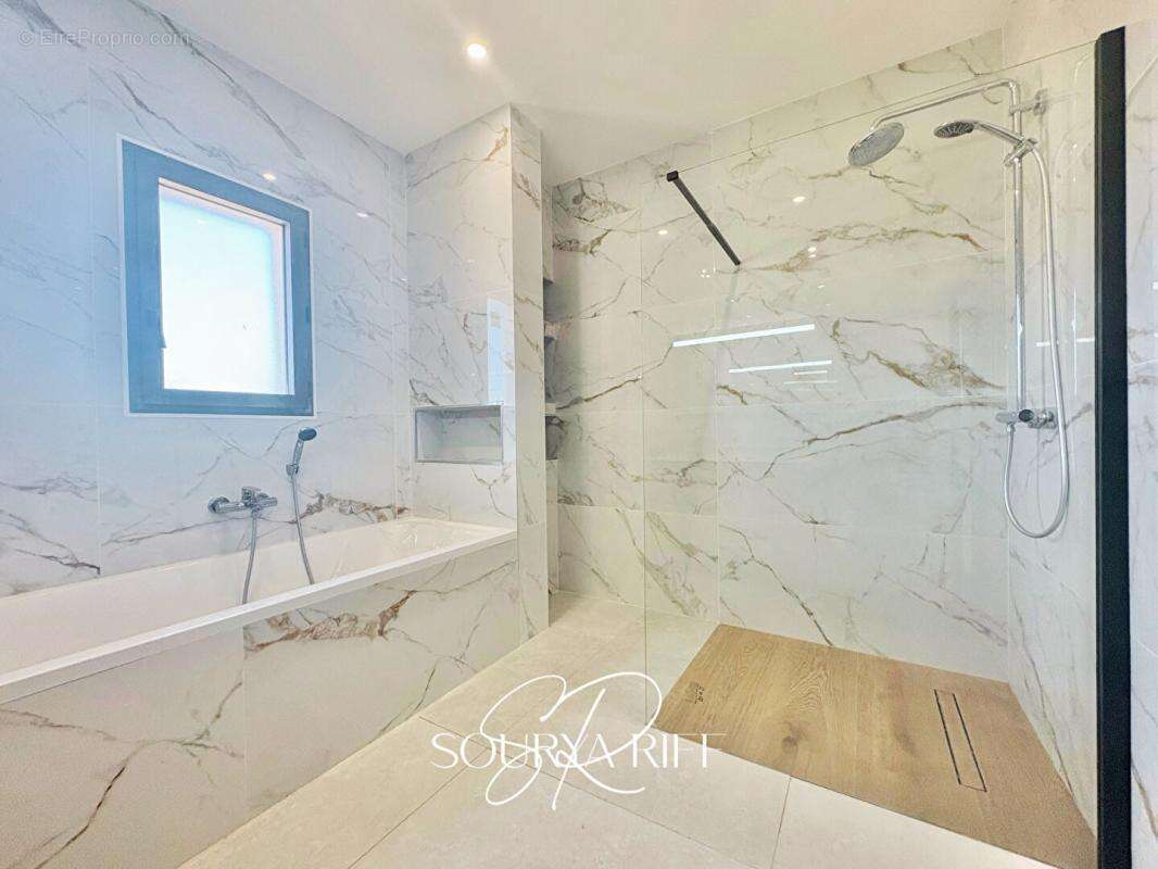 Villa 4 chambres, climatisation, piscine, sous-sol - photo 12