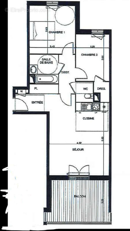 Appartement à TOULOUSE