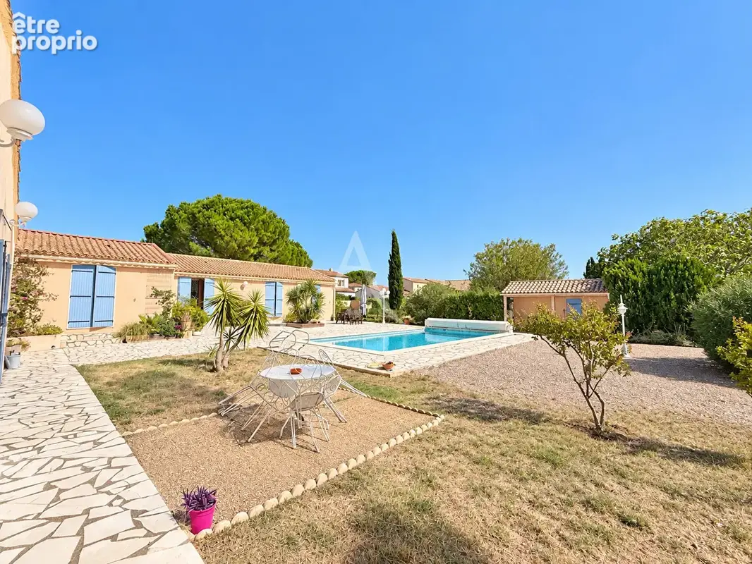 Paulhan maison avec dépendance sur 2400m2 avec piscine - photo 2