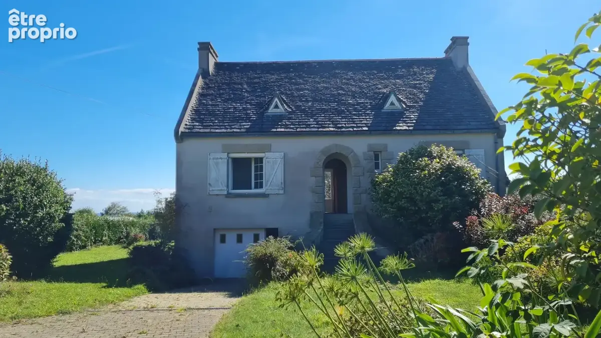 Un cadre paisible, une petite vue mer et une belle exposition plein sud à deux pas du centre de Crozon - photo 2