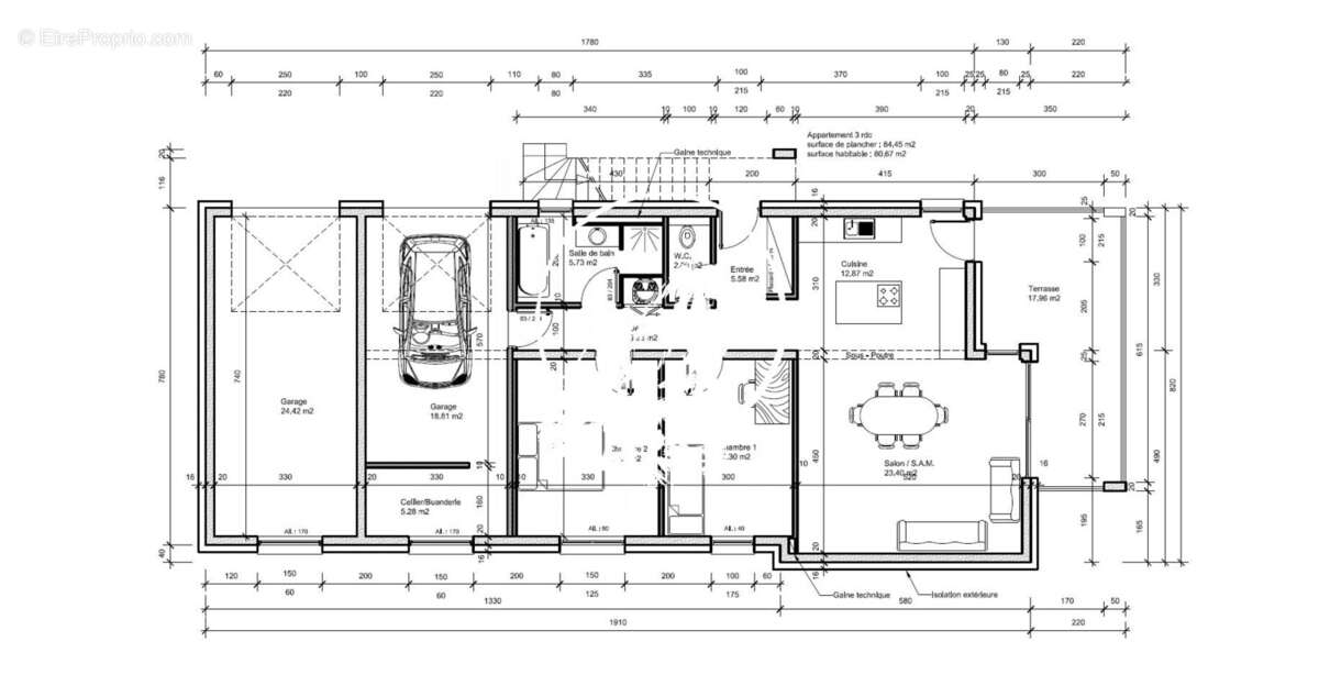 Appartement à IPPLING