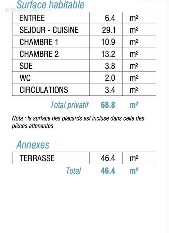 Appartement 69 m² à Pornichet  - photo 9