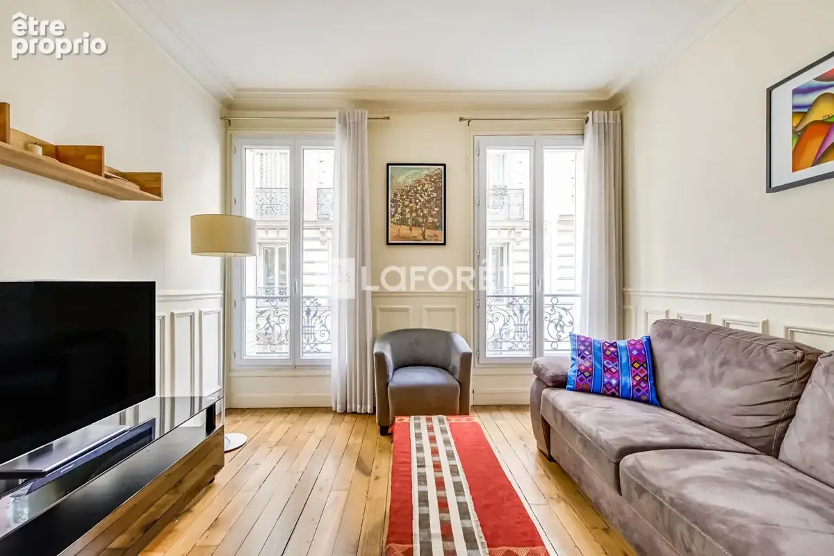 Paris 18e - rue désiré ruggieri - charmant 2 pièces de 40 m² - photo 3