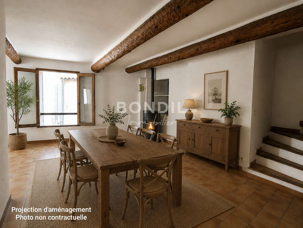 Maison de villge lumineuse avec terrasse tropézienne au coeur du Luberon - photo 5