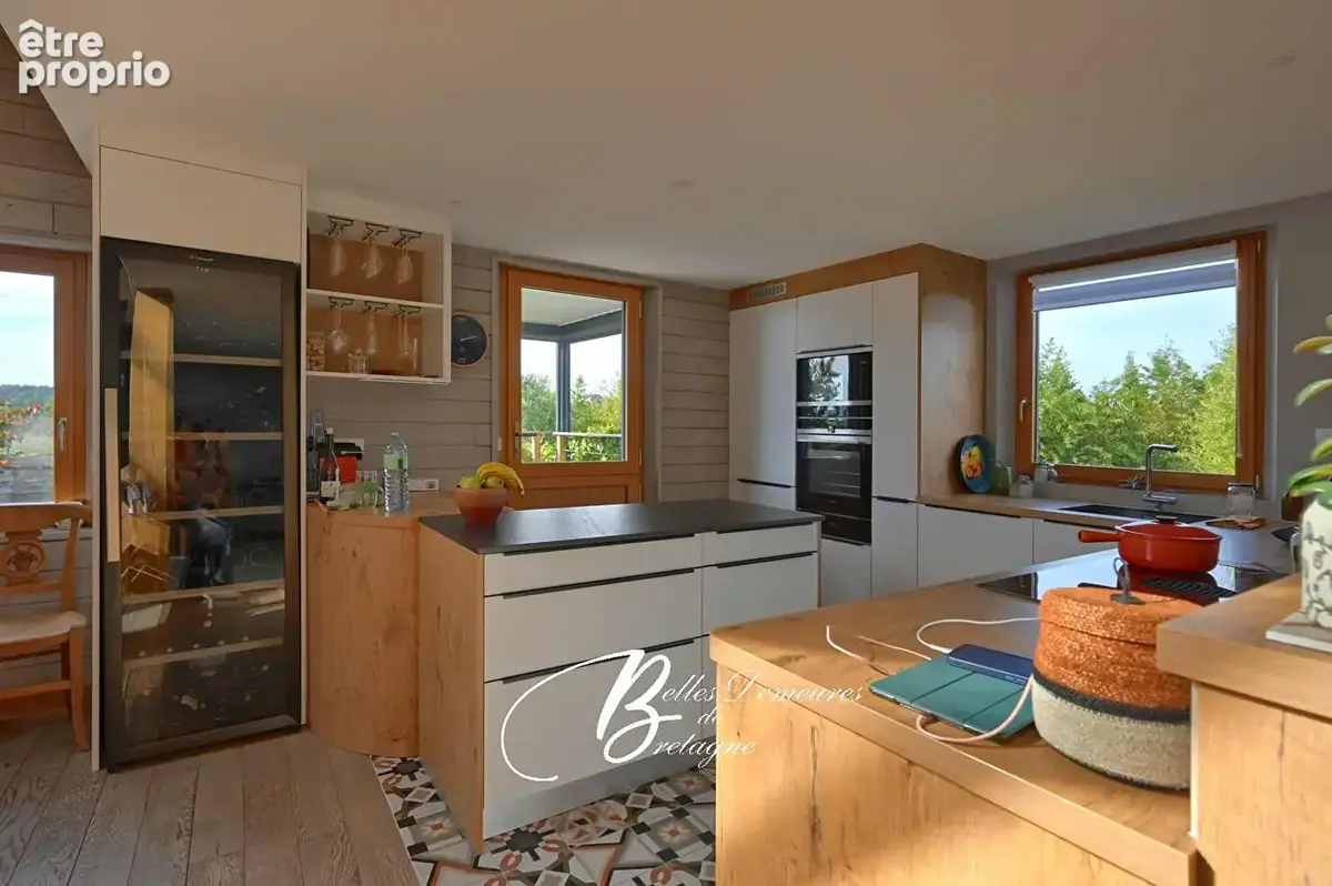 A vendre Maison contemporaine à ossature bois, lumineuse, avec vaste pièce de vie Pleudaniel Côtes d'Armor - photo 5