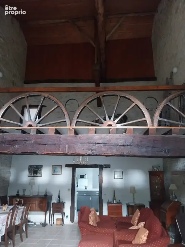 Jolie maison de Campagne, pierres app.; 3 Chambres; 150m2 hab à finir de rénover; Jardin clos; terrain de 669m - photo 6