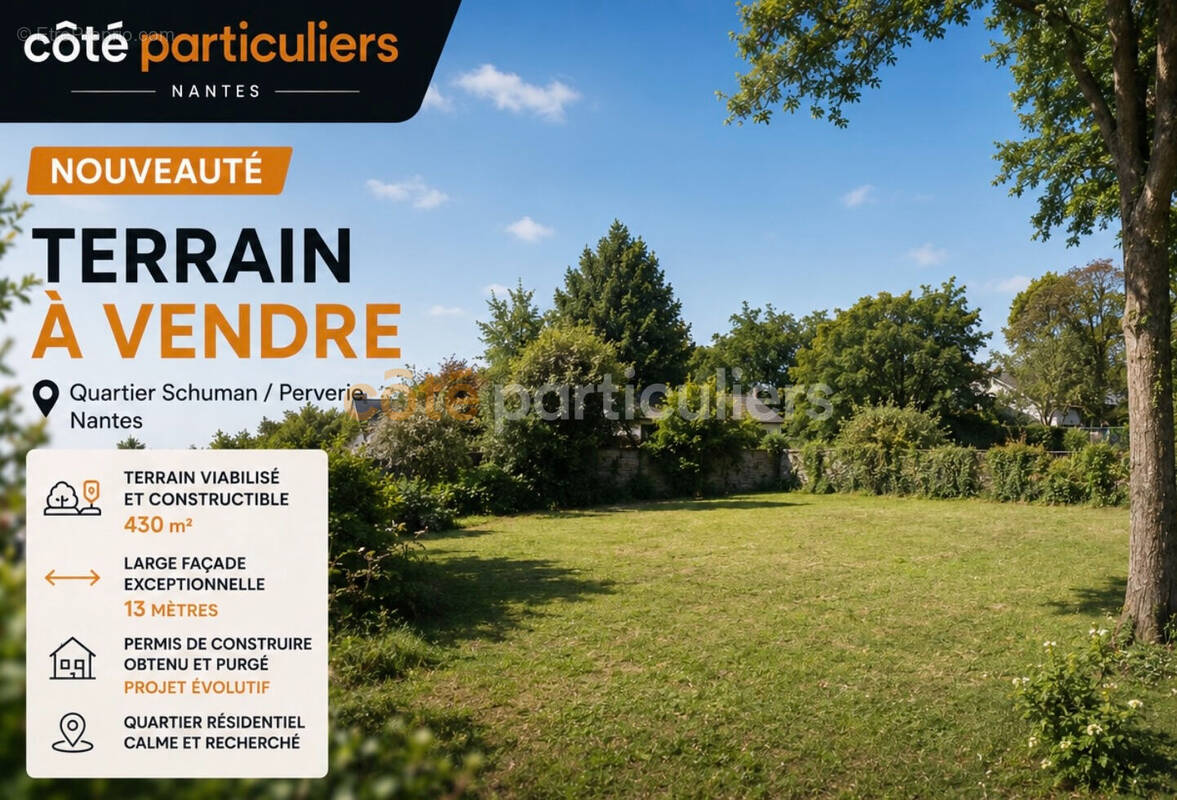 Terrain à NANTES