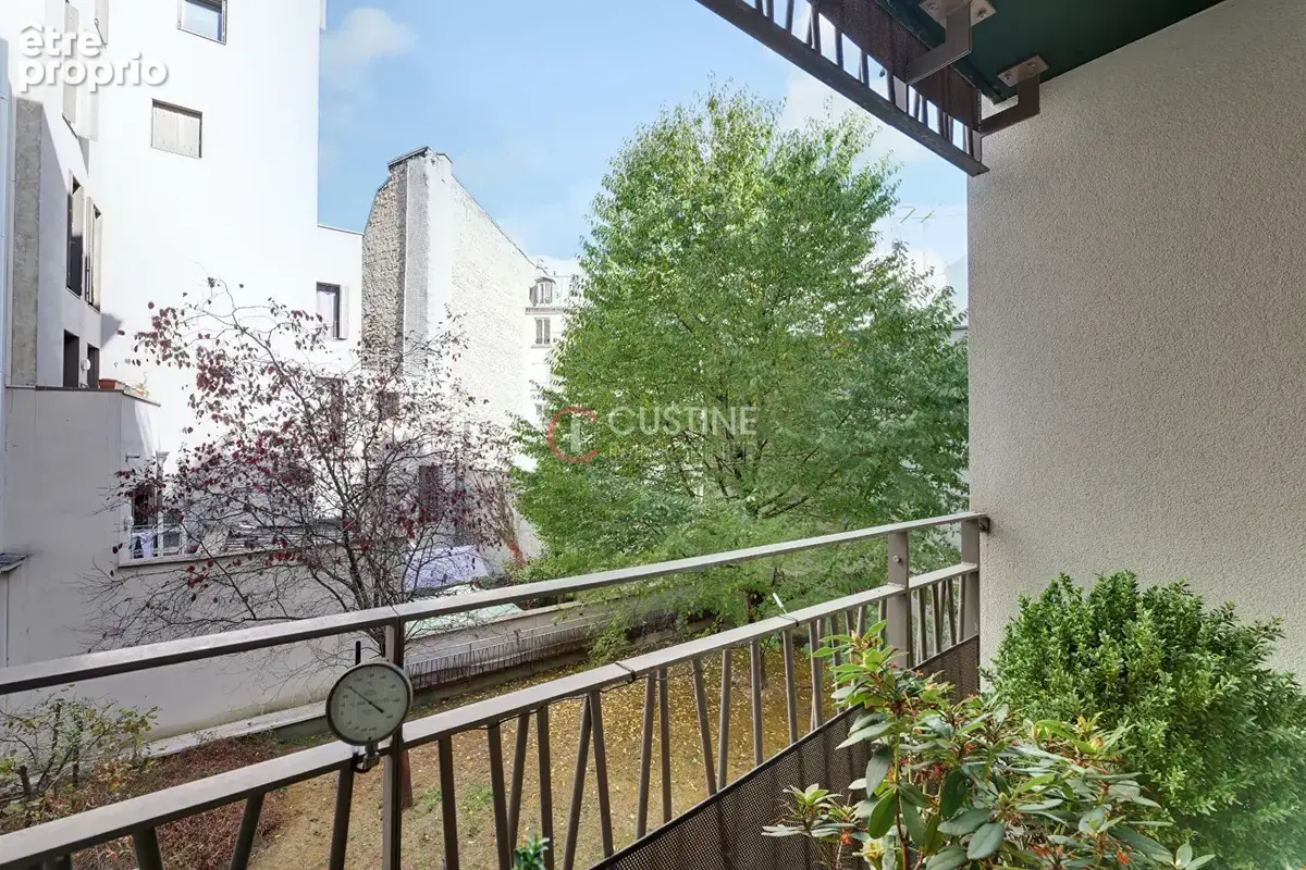 Jules joffrin / 3 pieces / balcons - photo 1