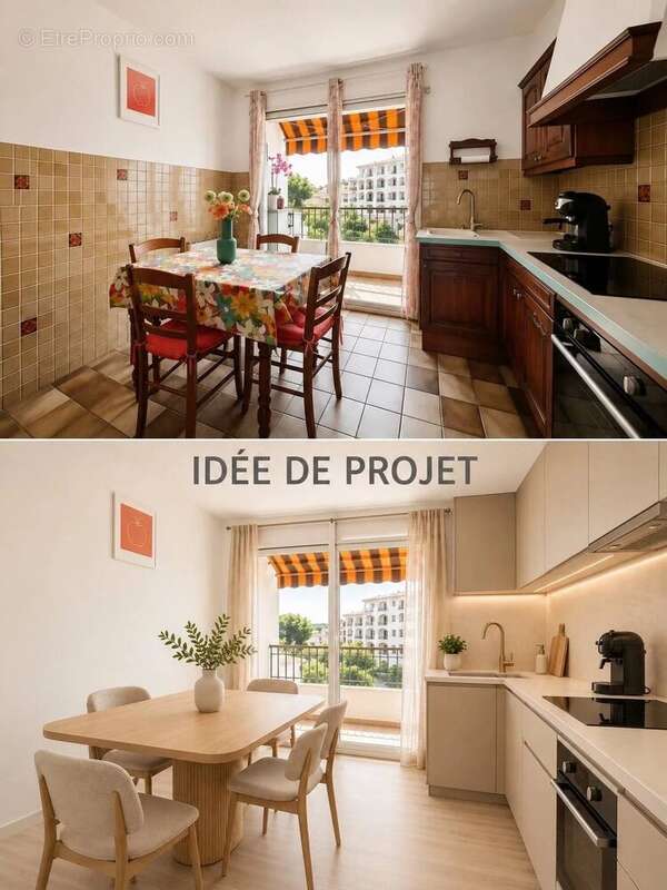 Hyères, dernier étage, T4 traversant 100 m², terrasses, grand garage et place de parking extérieur - photo 21