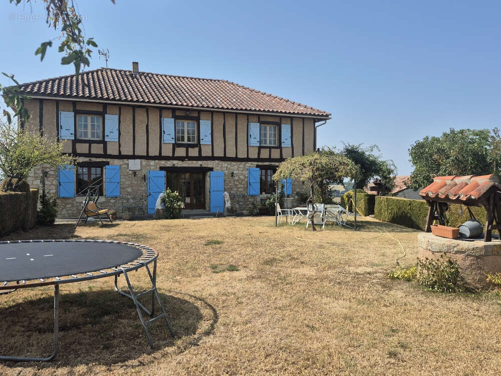 A Ordan-Larroque, Grange en pierre rénovée de 221m2 avec piscine - photo 24