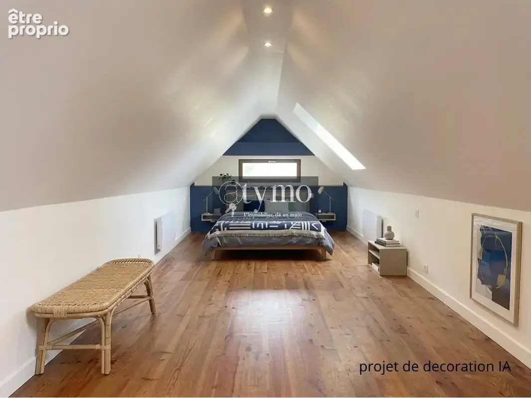 Maison 134 m2 - 4 chambres - piece de vie 61 m2 - exposition sud ouest - - photo 6