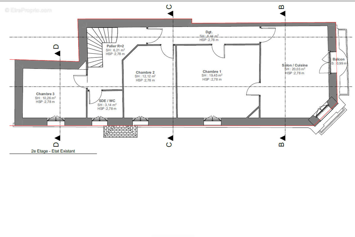 Appartement à LE POULIGUEN