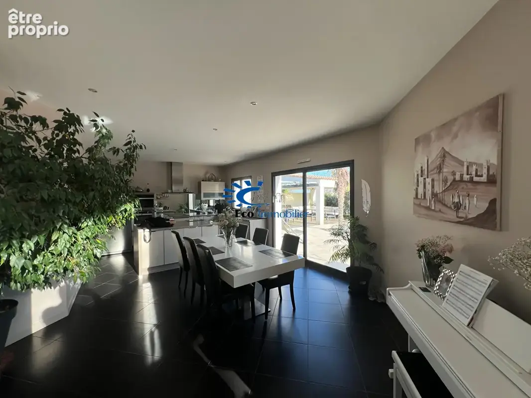 La jarrie maison contemporaine plain pied 3 chambres piscine garage - photo 12