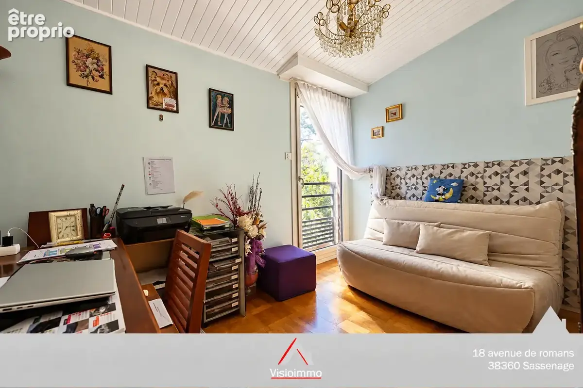 Maison mitoyenne 5P de 136 m2 avec jardin Sassenage Plaine - photo 12