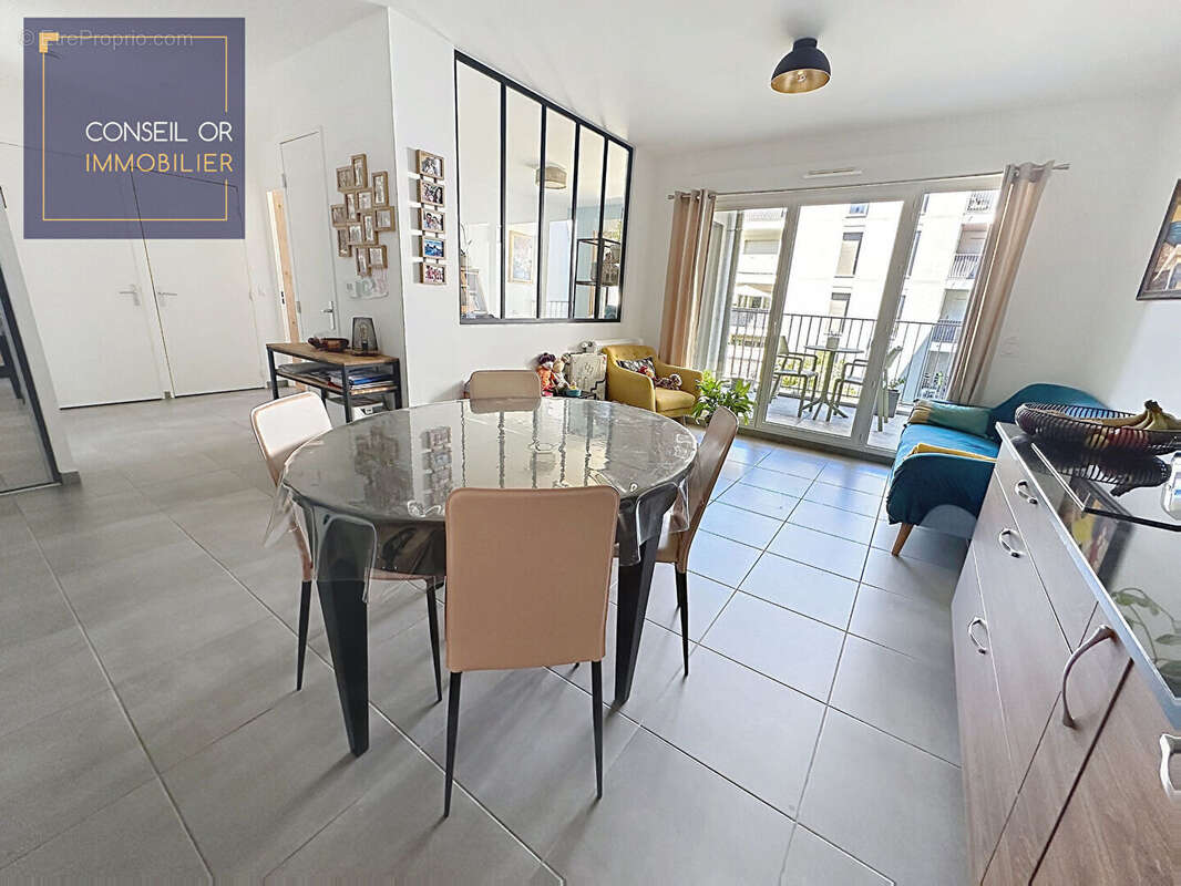 Appartement Oullins Pierre Benite 3 pièce(s) 62 m2 - photo 3