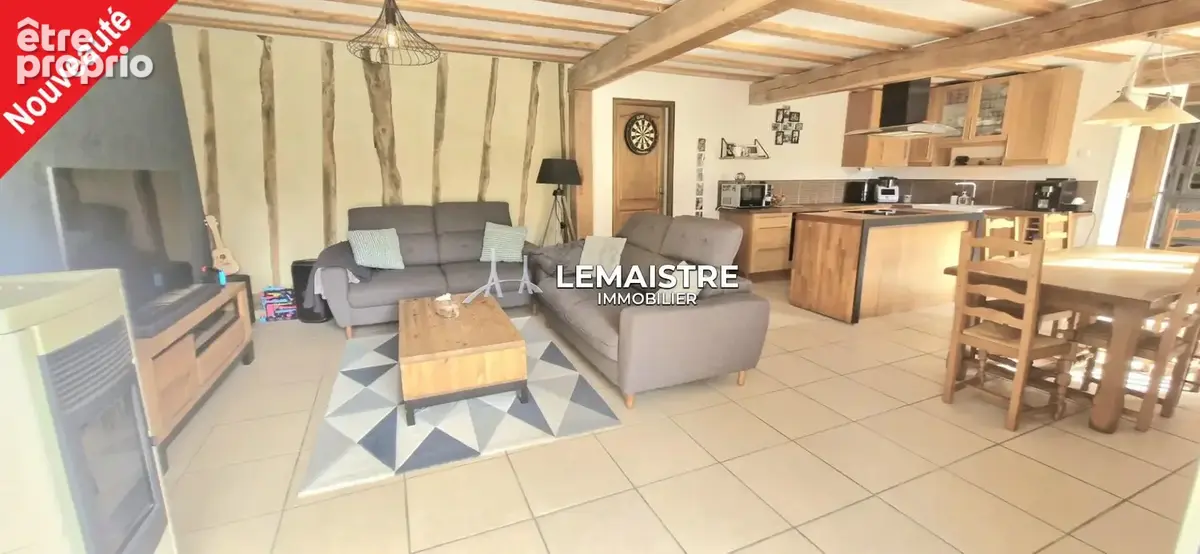 Maison normande à vendre -surface habitable de 157 m² - garage et jardin - photo 3