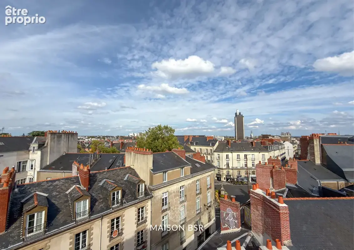 Nantes copernic dernier étage 2 chambres balcon vue dégagée - photo 3