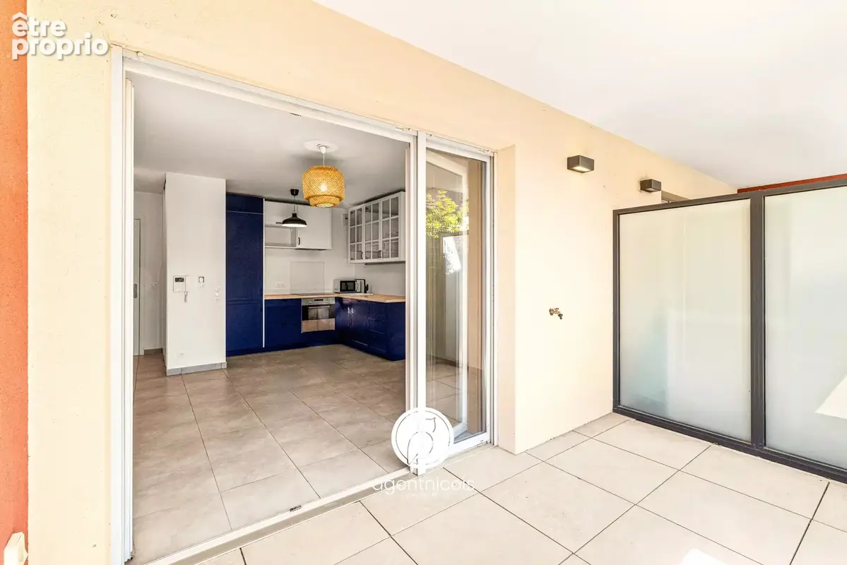 Nice // saint isidore : 2 pièces / terrasse / jardin / parking - photo 9