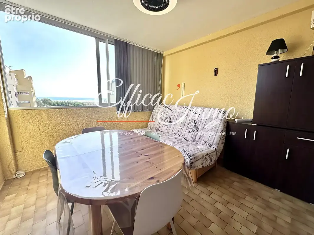 Exclusivité – studio cabine 28 m² – front de mer - photo 6
