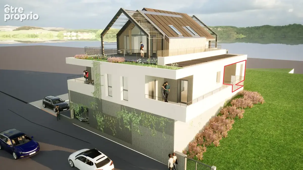 MOUXY - VEFA T2 45,65m2 avec terrasse - résidence neuve - photo 10