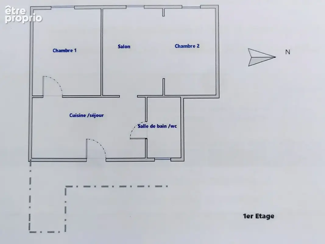 Millau- immeuble de caractère avec 3 logements et cour - photo 7