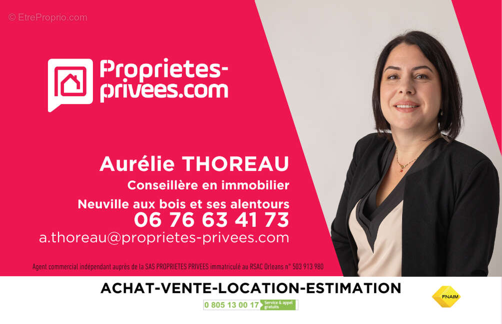 Maison à FLEURY-LES-AUBRAIS