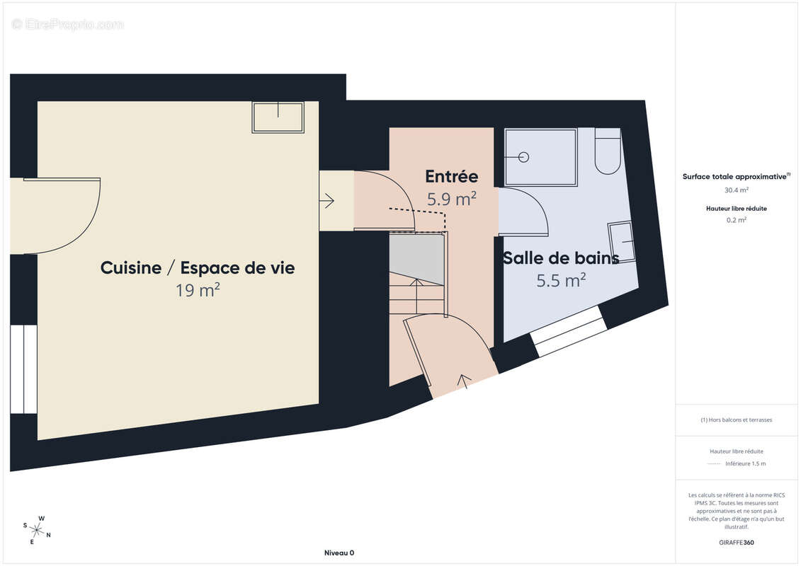 Maison à CRAPONNE-SUR-ARZON