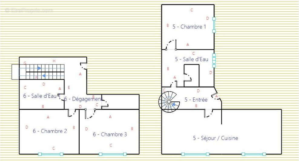 Appartement à PARIS-20E