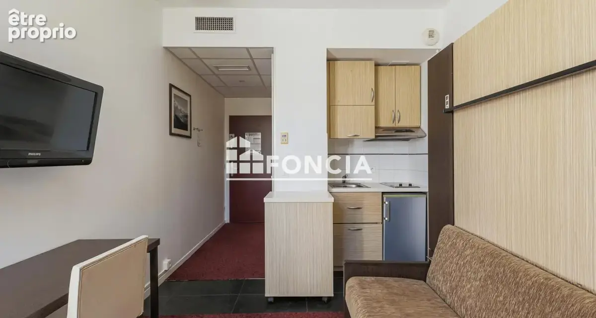 Grenoble – studio meublé 16,81 m² – spécial investisseur - photo 2