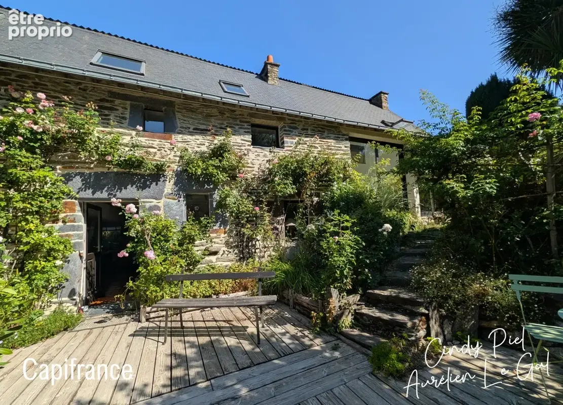 Maison en pierre - charme - grand terrain - CARENTOIR - LA GACILLY (56) - possibilité de locatif - photo 3