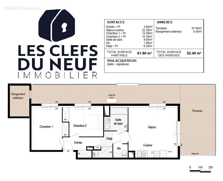 Appartement à TOURNEFEUILLE