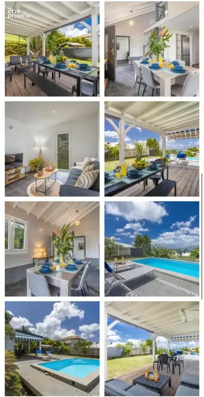 A vendre : villa t6 - piscine et vue mer - case-pilote - photo 13