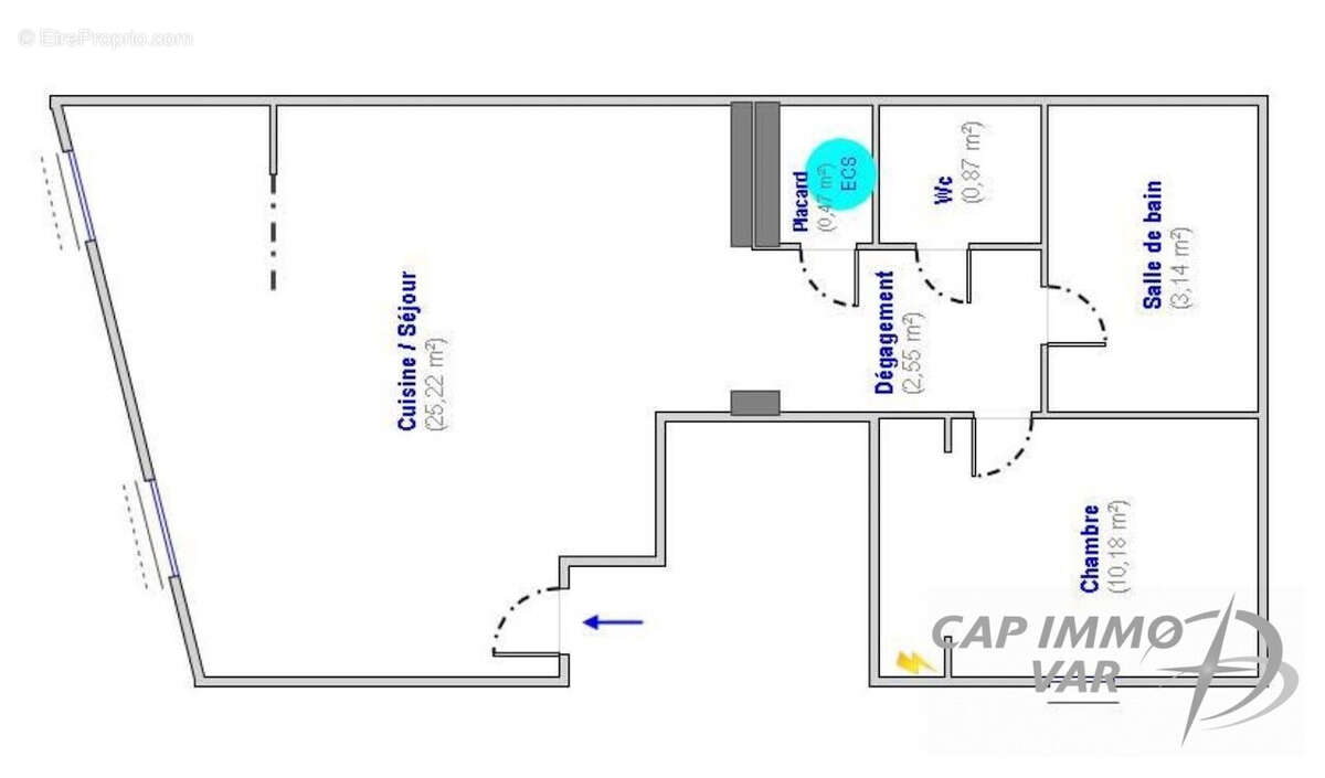 Appartement à LE BEAUSSET