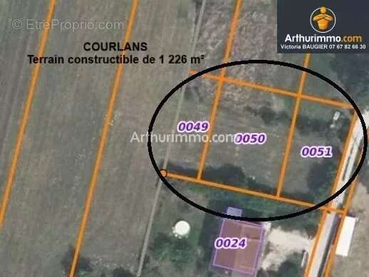 Terrain à COURLANS