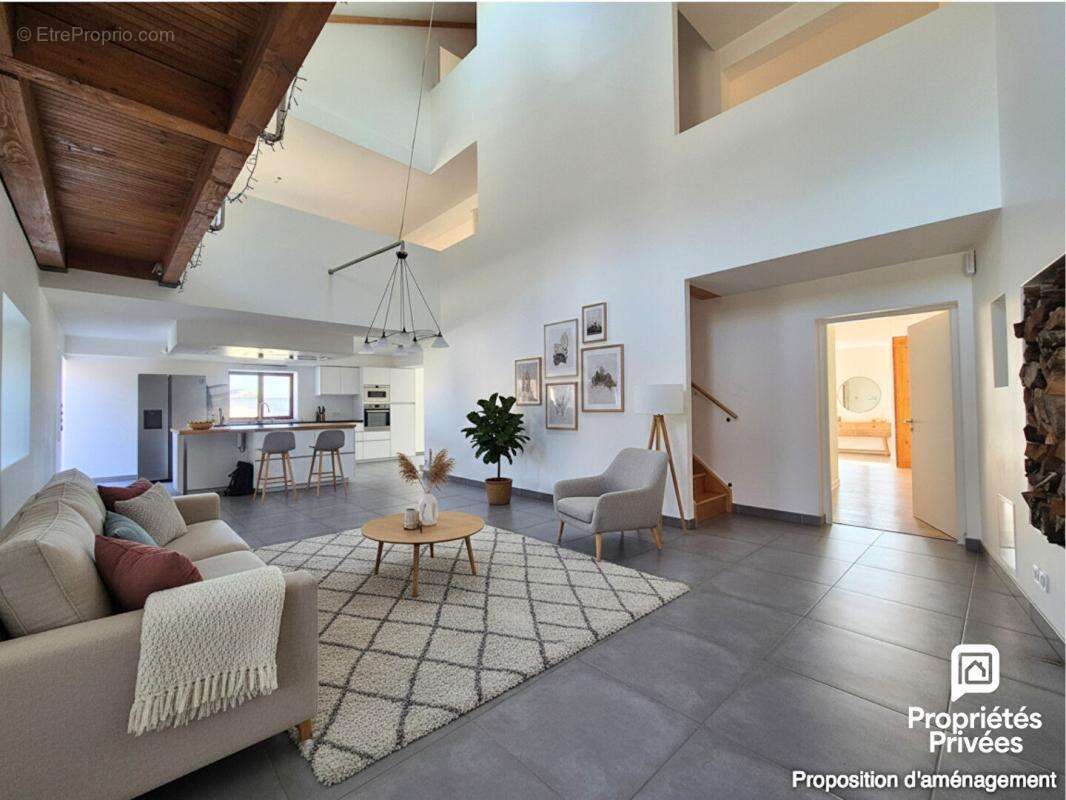 Maison avec dépendance piscine & jardin - Chevrier 74520 - photo 3