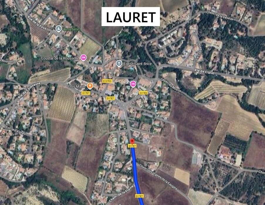 Terrain à LAURET
