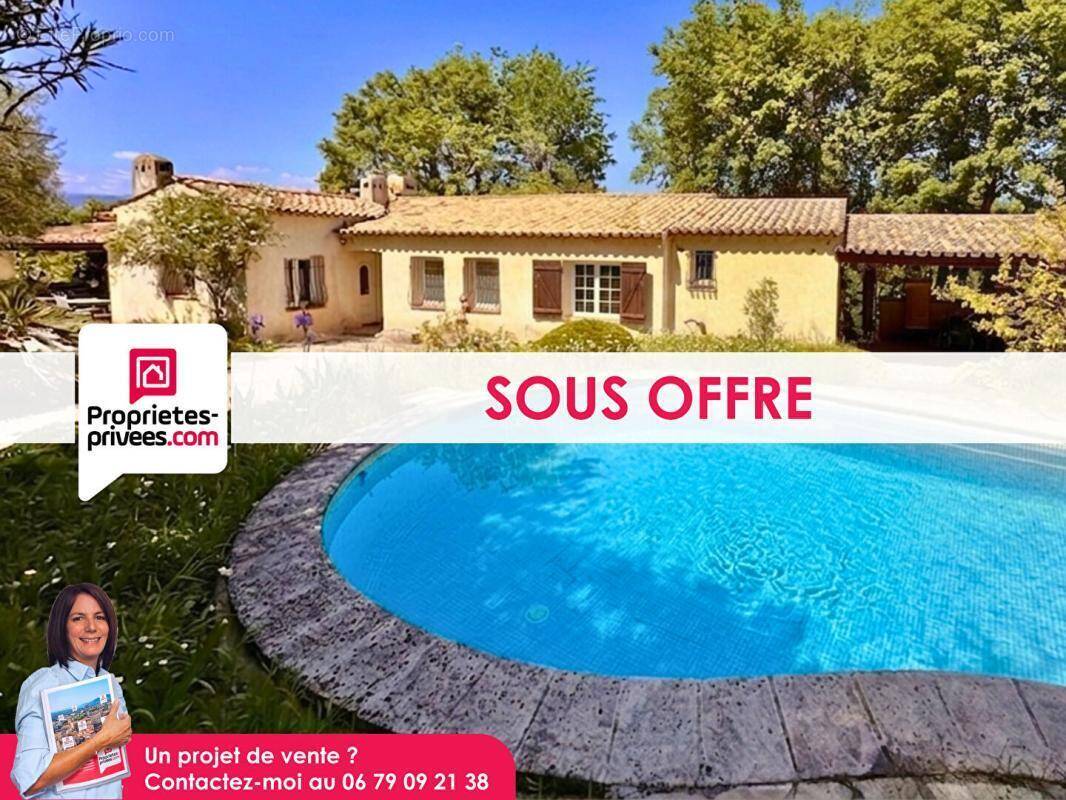 Maison à LA ROQUETTE-SUR-SIAGNE